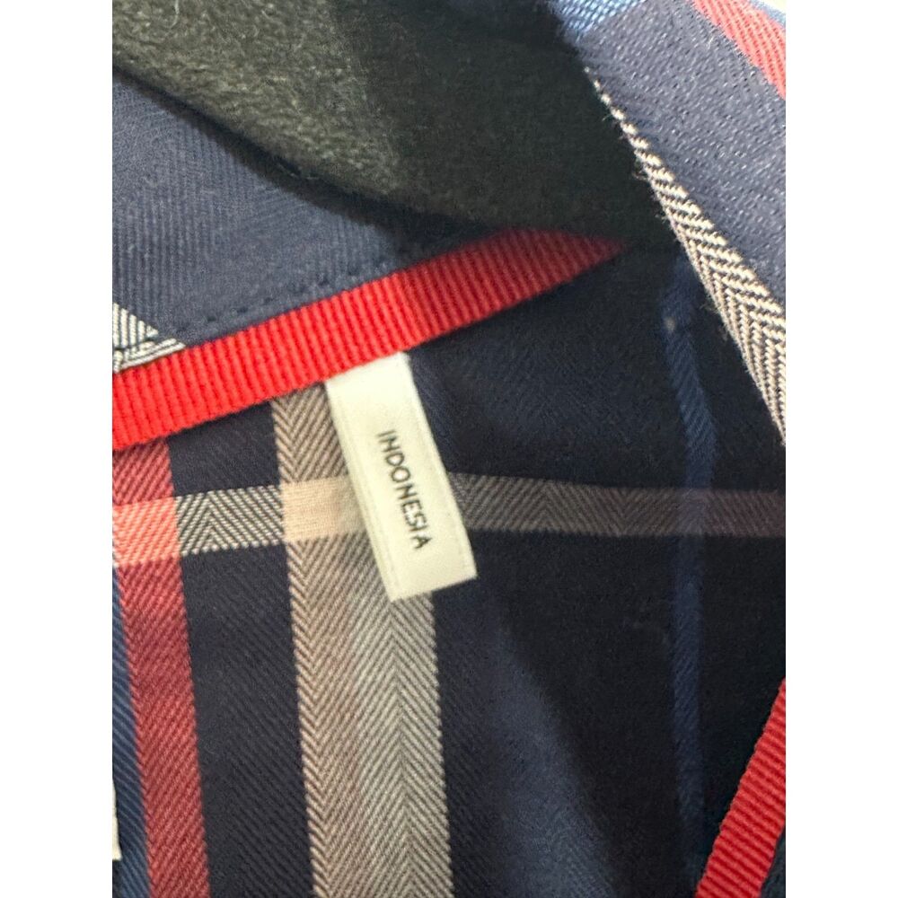 Foxcroft Womens Plus Size 18W Long Sleeve Cici Herringbone Plaid Tunic Shirt NWT - Picture 3 of 6